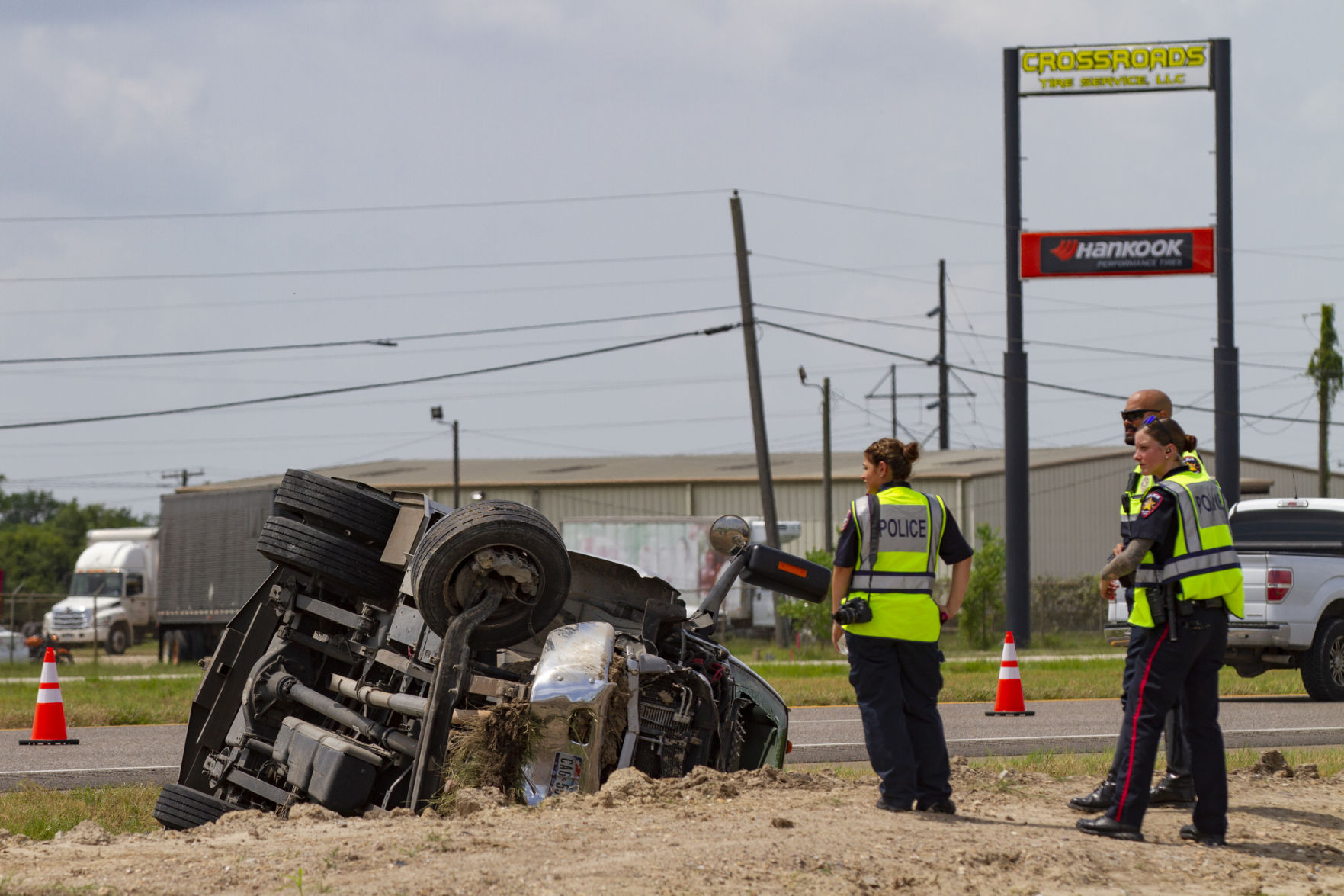 Fatal crash on US 59